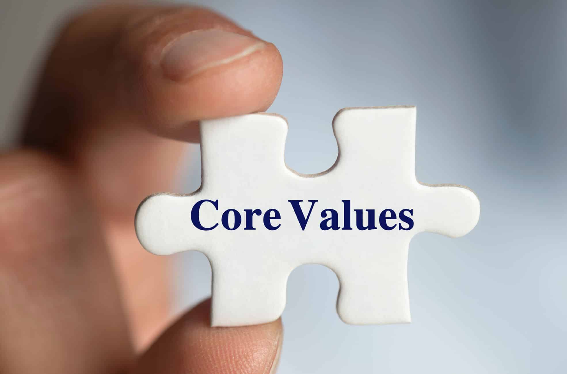 What We Stand For - Our Core Values
